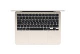 MacBook Air 13.6" Retina/Apple M5 (CPU 10-core, GPU 10-core, NeuralEngine16-core)/16GB/2TB - Starlight - INT KB - 70W ADAPTER- 2026 (CTO from MDHC4RO/A)