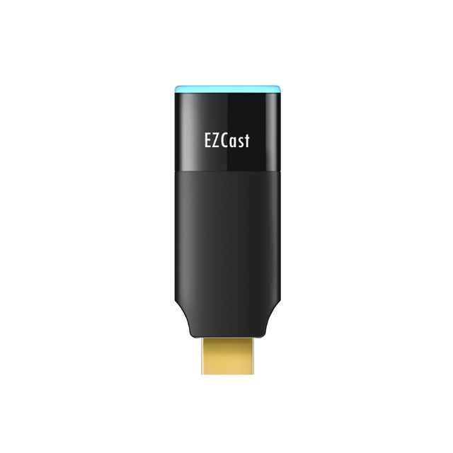 Dongle Aopen EZCast 2, Wireless Plug&Play Display Receiver with external antenna, Wifi Dual Band 2.4G/5G 802.11ac, 3840x2160@30p, HDMI, Streaming YouTube, Compatible with Android, iOS, Windows, MacOS, DLNA, Miracast, Airplay mirroring