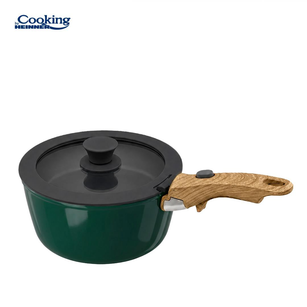SET 8 PIESE DIN ALUMINIU FORJAT MARBELLA VERDE, COOKING BY HEINNER