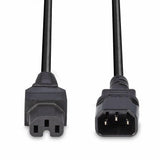 Lindy Extensie Cablu Alimentare 2m C14 to C15