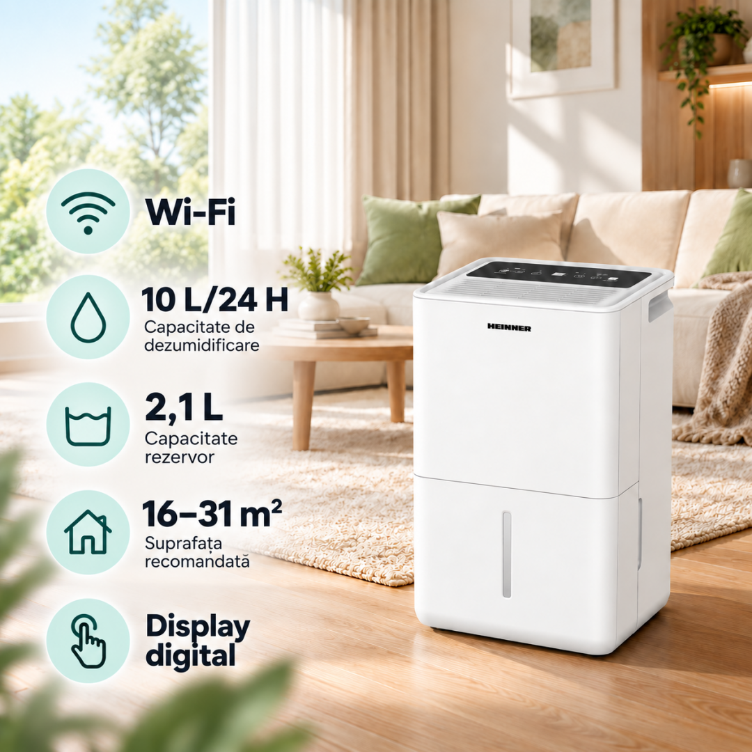 DEZUMIDIFICATOR HEINNER HDU-M10FWIFI