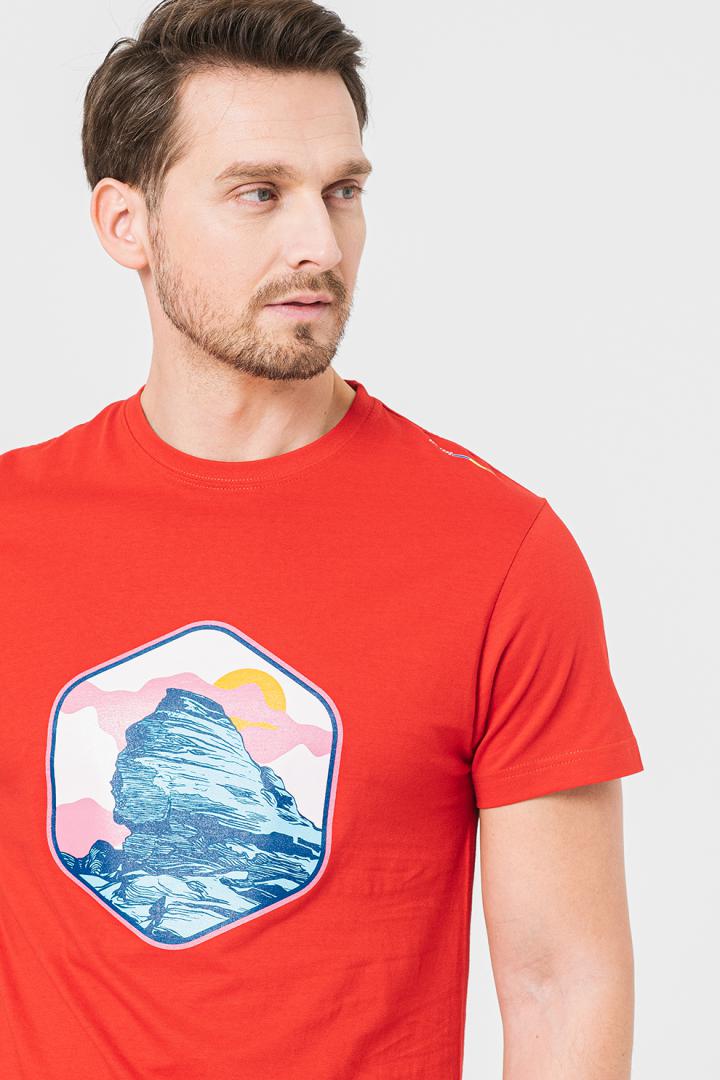 TRICOU CASUAL SFINX BARBATI RED-S