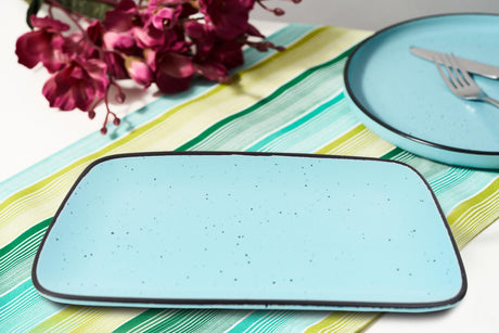 PLATOU CERAMICA 32x20 CM, ELECTRA,ART OF DINING BY HEINNER