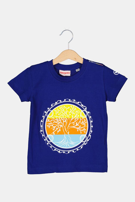 TRICOU  ROATA FAMILIE COPII   ROYAL BLUE-6
