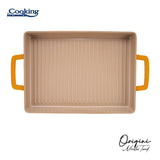 TAVA GRATAR ALUMINIU TURNAT 36 x 26.4 x 4 CM, NICOLAI TAND, ORIGINI, COOKING BY HEINNER