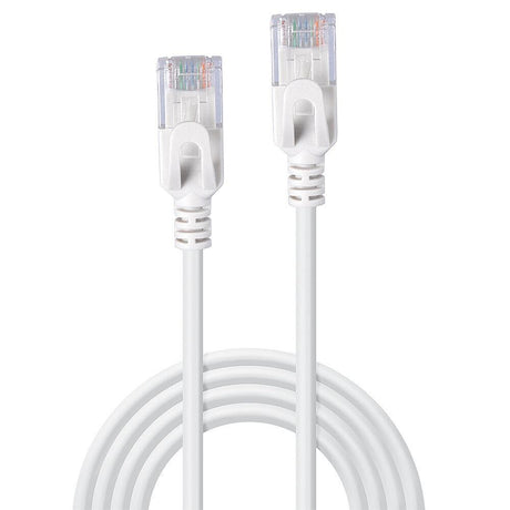 Cablu ultraslim internet Lindy, lungime 2m Cat.6A U/UTP LSZH, latime de banda suportata 500MHz, gri