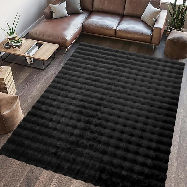 COVOR BLANITA PAOPAO 80X150 CM BLACK