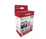 Canon pachet cartuse cearneala CANON PG-560XL/CL-561XL PHOTO VALUE PACK, capacitate negru: 400 pagini/16ml, Color: 300 pagini / 12.2ml, Compatibil cu: PIXMA TS5253, PIXMA TS5350, PIXMA TS5351, PIXMA TS5352, Bonus 50 coli hartie foto 10 x 15cm.