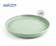 SET 6 FARFURII INTINSE CERAMICA 27 CM, YVONNE, ART OF DINING BY HEINNER