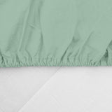 CEARCEAF PAT CU ELASTIC 160X200 CM VERDE