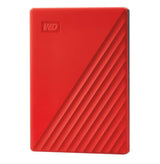 HDD Extern WD My Passport, 2TB, 2.5", Rosu, USB 3.2