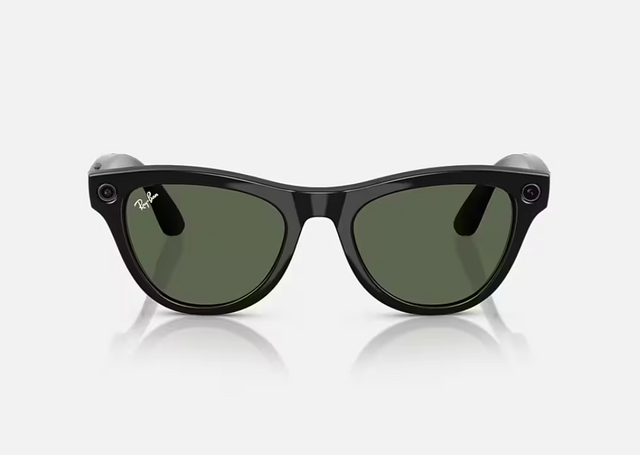 Ray-Ban Meta Skyler AI Glasses Black/Green G15