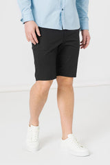 PANTALONI SCURT CASUAL BARBATI BLACK XXL