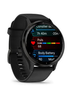 Ceas smartwach Garmin Venu 3, negru