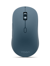 Mouse silentios Bluetooth Lenovo Yoga; pana la 4000DPI; tip: full size ambidextru; senzor: IR optic; numar de butoane: 6 (programabile); conectivitate: Bluetooth 5.3, se poate conecta la 3 dispozitive; greutate: 88g; compatibil cu Windows 10, Windows 11; include 1 x baterie de tip AA; culoare