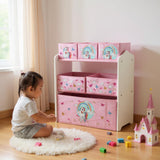 Dulap depozitare jucarii Unicorns,U-Grow