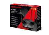 Router wireless MERCUSYS AX3000 Dual-Band Wi-Fi 6 Router, WIFI 6, Dual Band