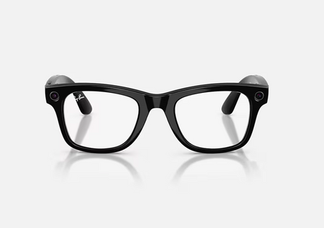 ORW4012 META WAYFARER High Bridge Fit - Shiny Black - Graphite Green Transitions® Gen 2