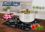 SEMIOALA INOX+CAPAC,  26x14,5 CM, 7 L, MYRA,  COOKING  BY HEINNER