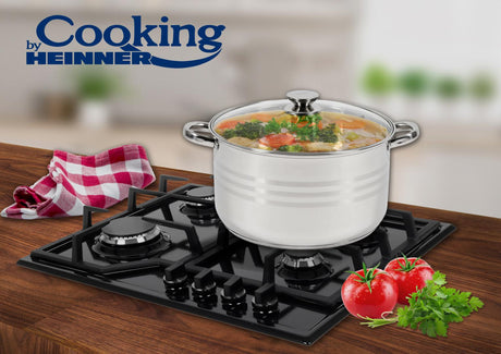 SEMIOALA INOX+CAPAC,  26x14,5 CM, 7 L, MYRA,  COOKING  BY HEINNER