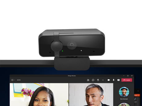 Camera web Lenovo 310 FHD cu microfon integrat; conectivitate: USB-A, rezolutie: 1920x1080 la 15fps, 20fps, 25fps, 30fps (MJPEG); camp vizual: 85°; compatibila cu: Windows 10, Windows 11, Mac OS, ChromeOS;  greutate: 251g; culoare: negru