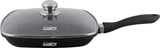 TIGAIE GRILL ALUMINIU + CAPAC 28 x 4.5 CM , DARK LINE, COOKING  BY HEINNER