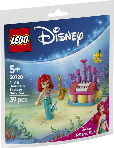 DISTRACTIE MUZICALA CU FLOUNDER DE ZIUA DE NASTERE A LUI ARIEL LEGO30720