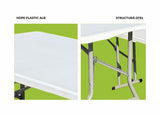 HEINNER SET MASA CU 2 BANCI PLASTIC PLIABILE