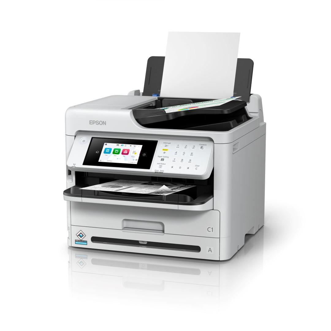 Multifunctional inkjet EPSON WorkForce Pro WF-M5899DWF, format A4, Monocrom, Duplex, USB + LAN + Wi-Fi