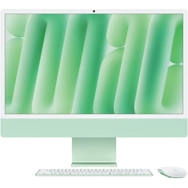 Apple iMAC 24" Retina 4.5k/ Apple M4 (CPU 8-core, GPU 8-core, Neural Engine16-core)/16GB/512GB - Green - INT KB (2024) (Cto from MWUE3RO/AZ)