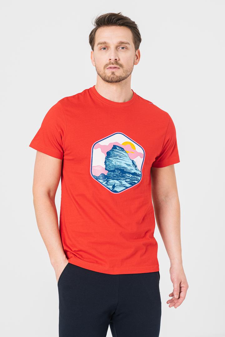 TRICOU CASUAL SFINX BARBATI RED-S