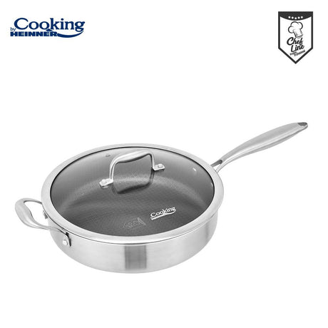 TIGAIE ADANCA+CAPAC, 24x6.5 CM, TITANIUM3, COOKING BY HEINER
