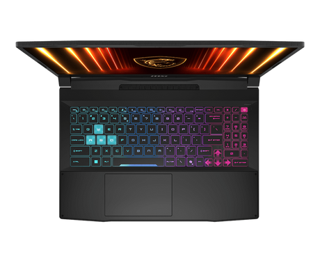 Notebook Gaming MSI Katana 15 HX B14WEK, cu procesor Intel Core i7-14650HX, 15.6'' IPS, 16 GB DDR5, 512 GB SSD, NVIDIA GeForce RTX 5050 8GB GDDR7, Fr OS