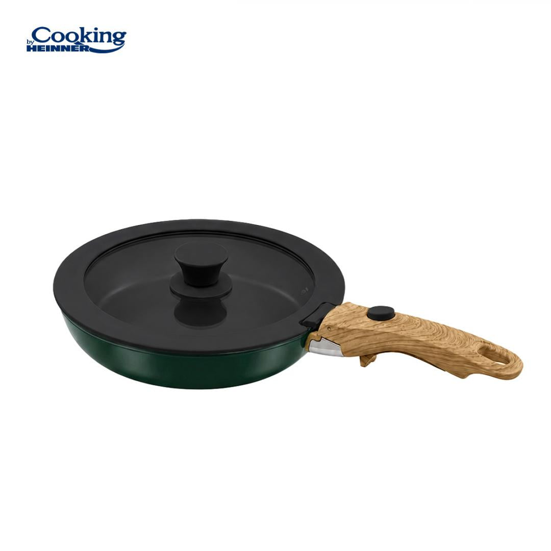 SET 8 PIESE DIN ALUMINIU FORJAT MARBELLA VERDE, COOKING BY HEINNER