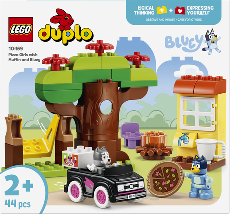 MUFFIN SI BLUE, FETELE CARE ADUC PIZZA LEGO10469