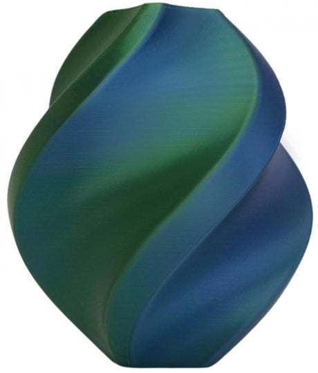 Silk PLA Tri Color Oceans Embrace | Prof. Lab, Diametru: 1.75mm, Greutate: 1kg, Temperatura duza: 200C – 230C, Temperatura platforma: 40C – 60C.