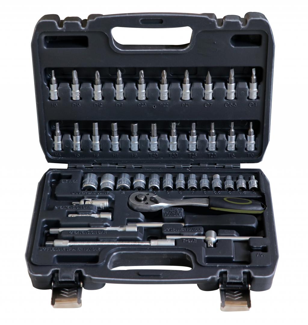 HEINNER TRUSA 45 PIESE 1/4" CR-V