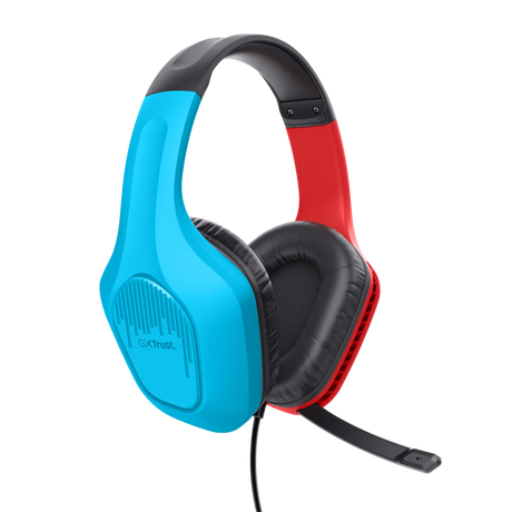 Casti cu fir GXT 416S Zirox Nintendo Switch, cu microfon, interfata 3.5mm, frecventa raspuns 20 Hz - 20.000 Hz, sensibilitate 90 dB, multicolor