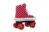 ROLE ROOKIE CANVAS HIGH POLKA DOTS 39 ROSU ALB