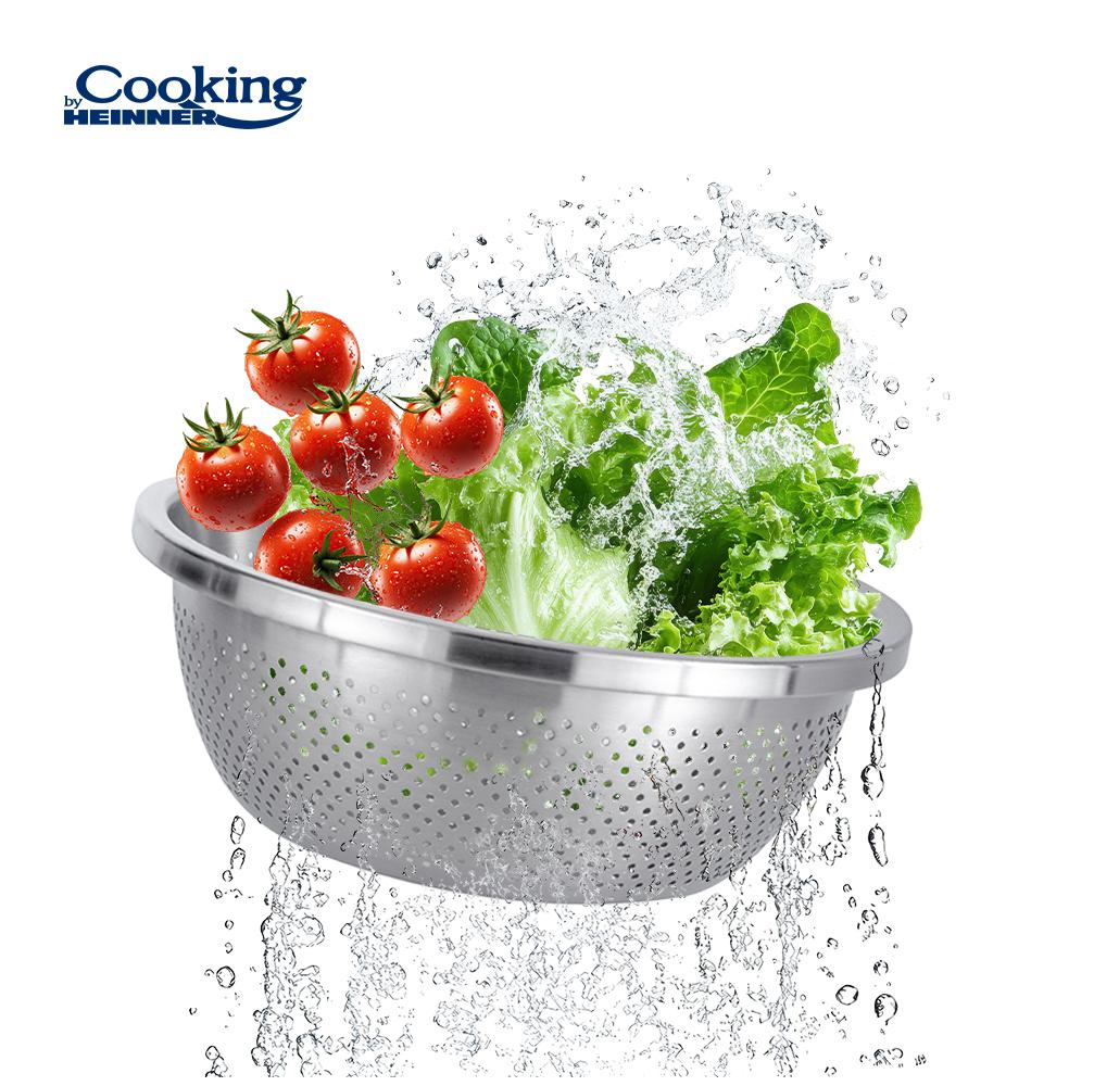STRECURATOARE INOX 24 CM, ADA, COOKING BY HEINNER