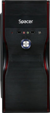 Carcasa SPACER MERCURY Mid Tower NEGRU