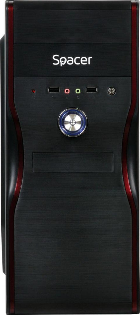 Carcasa SPACER MERCURY Mid Tower NEGRU