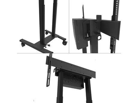 Stand mobil motorizat Neomounts by Newstar, 37"-100", 110 kg, VESA 800x600, negru