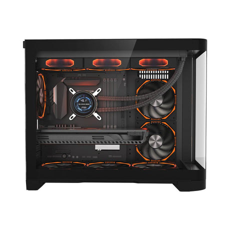 Carcasa 1STPLAYER UV6 Cube Tower ARGB NEGRU