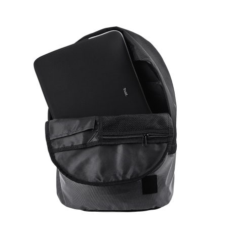 Geanta laptop Trust Primo Soft Sleeve, Negru, 2 ani Garantie