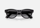 RayBan Meta SKYLER High Bridge Fit - Shinny Black - Graphite Gen2