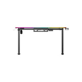 Birou electric Serioux Carbon Pro RGB, reglabil pe inălțime, Orientare Cadru: Rectangular, Greutate maxima: 60 kg, Interval de inălțime: 730~ 1210 mm, Segmente coloană: coloană în două etape