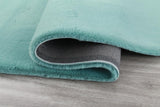 Covor Heinner Shaggy soft blanita Turcoaz 200x300 cm