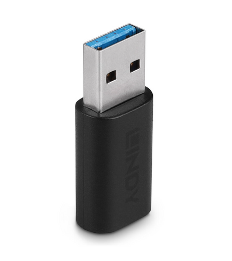 Adaptor Lindy USB 3.2 Type A to Type C