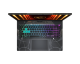 Laptop MSI Gaming Cyborg 15 B13WFKG-612XRO, 15.6" FHD (1920x1080), 144Hz, IPS-Level, Intel Core i7-13620H, 10C (6P + 4E) / 16T, P-core 2.4 / 4.9GHz, E-core 1.8 / 3.6GHz, 24MB, video dedicat NVIDIA® GeForce RTX™ 5060 8GB GDDR7, RAM DDR5 16GB*1, SSD 512GB NVMe SSD PCIe Gen4, no ODD, No Card reader, 2x